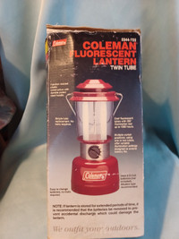 Coleman fluorescent lantern twin tube 