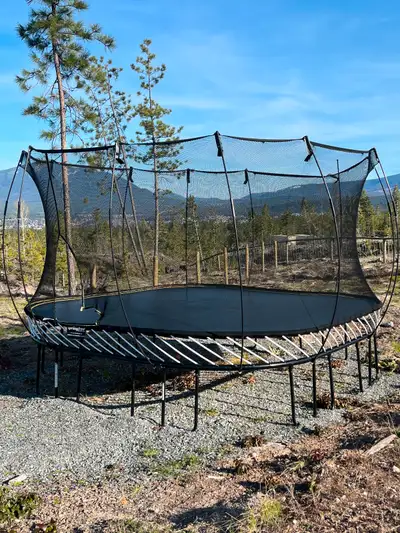 Trampoline— 13’ Jumbo square, View more