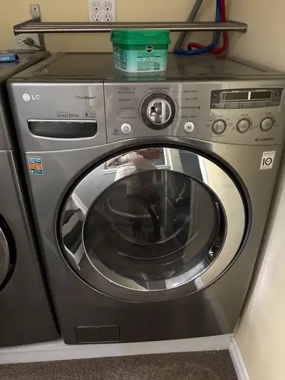  LG Front-Load Washer & Dryer Set – Steam / Stainless Steel, View more
