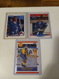 Hockey Cards Mats Sundin Rookie cards MINT Lot of 3 Upper Deck