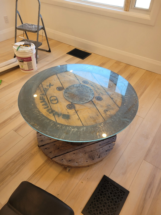 Spool Table one of a kind in Coffee Tables in Cambridge