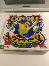 Jeu famille Explore Canada