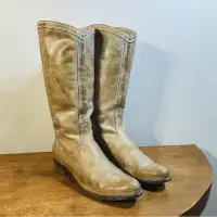 Frye leather boots (femme)