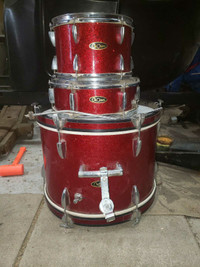 Vintage 1960's Crown Drum shells (pre Pearl Drums)