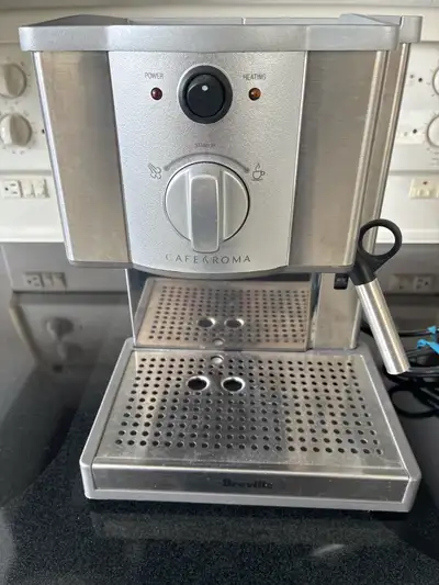 Breville model ESP8XL, hardly used, mint condition. Coffee Maker Type Espresso Machine Capacity 40.5...