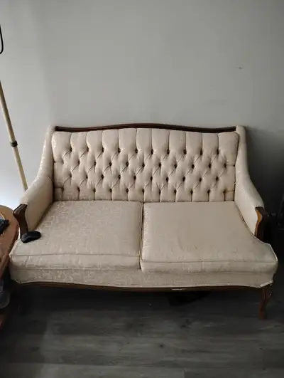 Vintage Tufted Sofa, View more