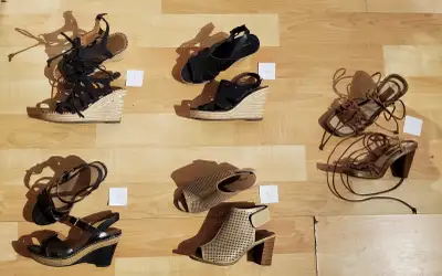 Chaussures pour femme (grandeur 6 et 6.5)., View more