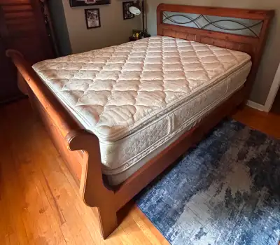 Queen Sleigh Bed, View more