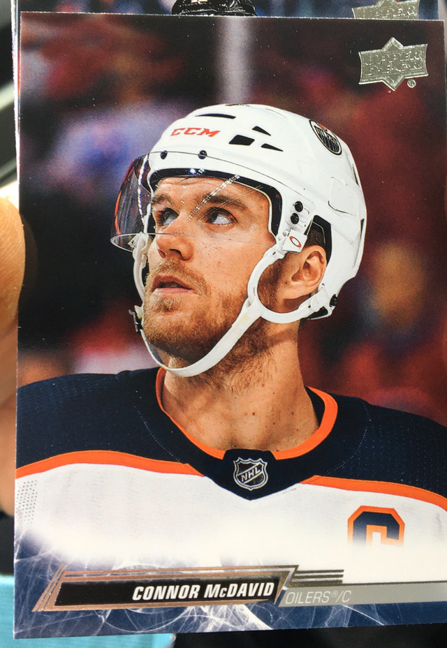 Connor McDavid cards in Arts & Collectibles in Cole Harbour