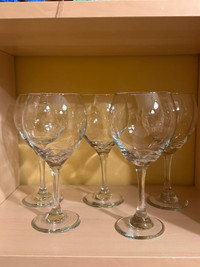 Wine Glasses -Clear Over Sized