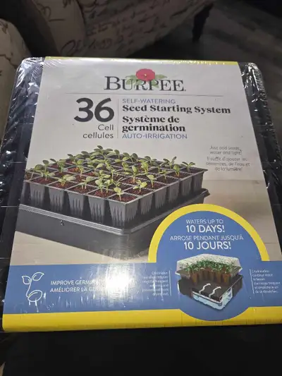 36 burpee seed starting system, View more