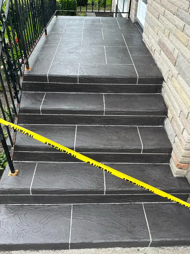JEWEL STONE / DECORATIVE CEMENT / RESURFACING/ in Brick, Masonry & Concrete in City of Toronto - Image 3