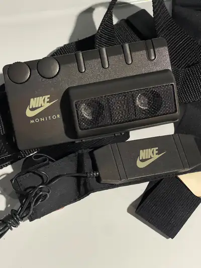 vintage nike sport equipment heart rate monitor space anime prop, View more