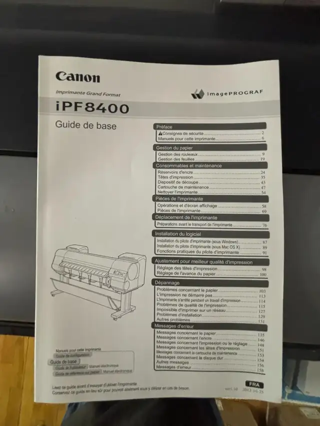 Complete Large Format Canon Printing Set (Printer)64519998515457121