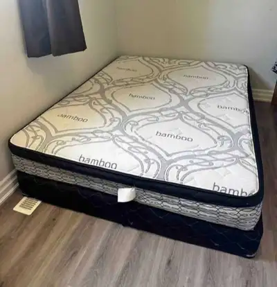 Queen Size Mattress with Box Spring Free Delivery , View more