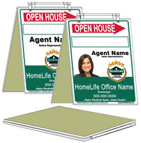 OPEN HOUSE Real Estate sign A-frame / Sandwich Board / Lawn Sign