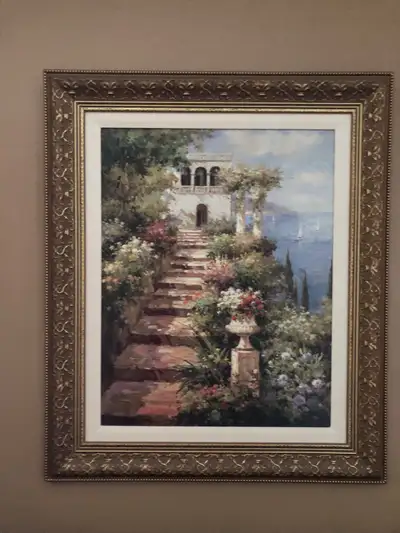 Large unique painting, View more