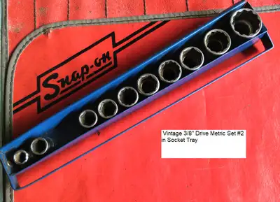 SnapOn 3/8" Drive Metric Socket Sets, View more