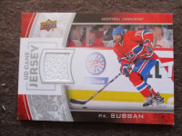 Carte P.K. Subban GJ-PS – Montreal Canadiens Hockey card