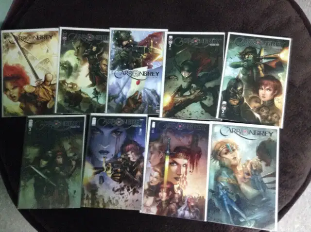 Carbon Grey - Image Comics Lot