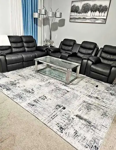 This brand new manual recliner is the perfect addition to any living room, offering both comfort and...