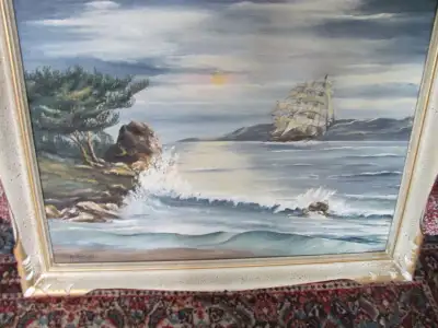 Vintage oil painting, View more