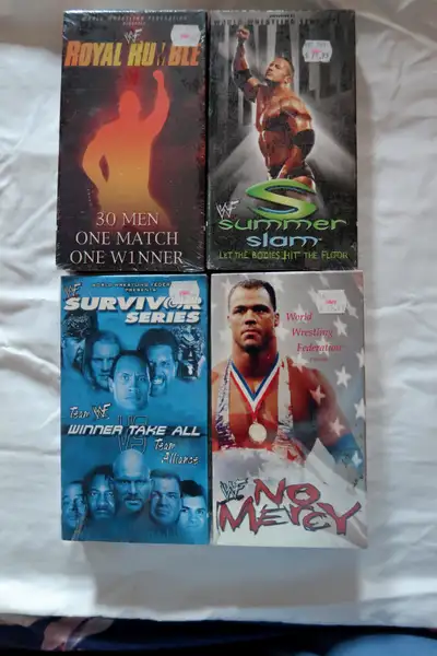 WWF/WWE VHS for sale, View more