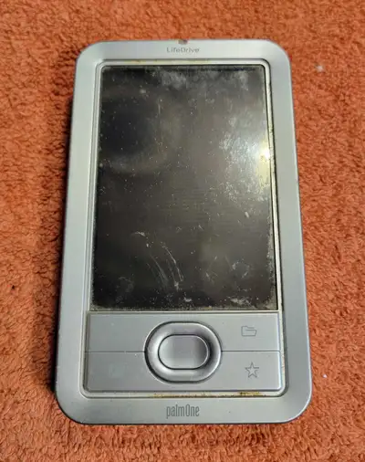 palmOne LifeDrive PDA handheld, untested for parts or repair., View more