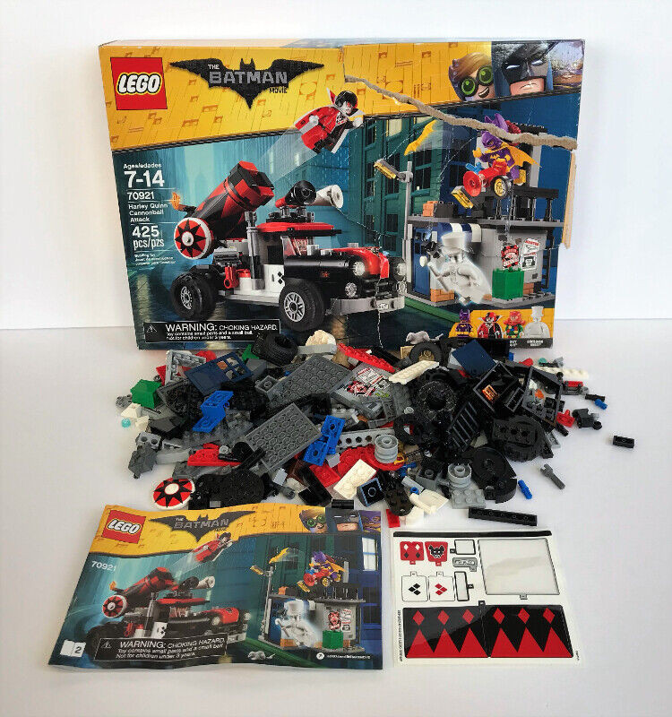 The LEGO Batman Movie: Harley Quinn Cannonball Attack (70921) Toys