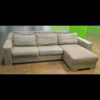 Sectional Couch With Pull Out Bed (Free Delivery In Hamilton)