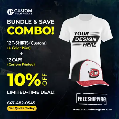 Customized T-shirts and Caps - Business Package, View more