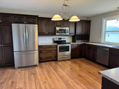 Beautiful, Newly Renovated House for Rent This spacious main-level home features two bedrooms, two b...