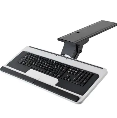 VIVO Silver Under Desk Keyboard Tray - NEW!, View more