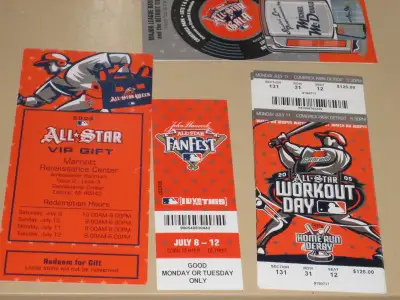 Purchase Farewell to Tony Fernandez Dinner Program when he retired signed - $145 each. 50% off if bu...