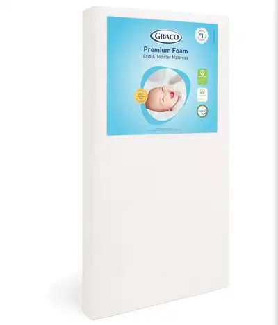 Graco premium crib and toddler mattress, View more