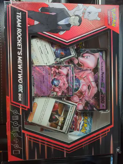 Pokemon Team Rocket's Mewtwo Ex Box, View more