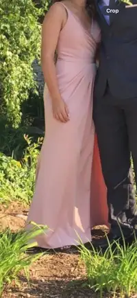 Faviana full length prom dress 