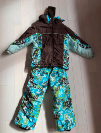 Warm winter snow suit size 4-5l