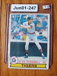 1979 O-Pee-Chee #184 Alan Trammell NM-Mint Tigers shortstop OPC