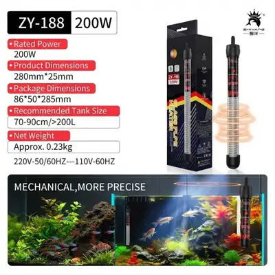 aquarium heater, View more