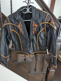 Manteau cuir Harley-Davidson femme