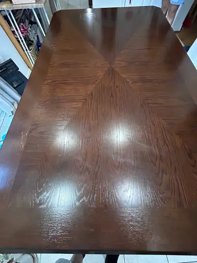 Solid wood Dining table and 5 chairs, View more