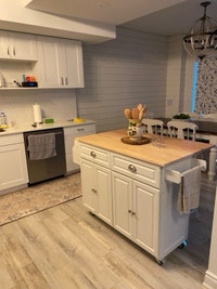 New 57.5" x 29.3" x 36.8" Kitchen Island with Drop Leaf Markham / York Region Toronto (GTA) Preview