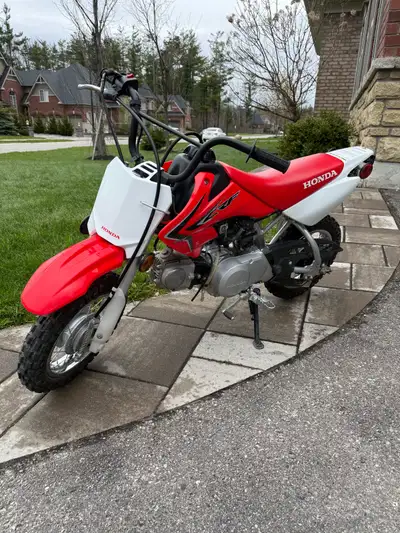 Very clean and well cared for 2021 Honda CRF50F. This bike has been a fantastic beginner bike for ou...