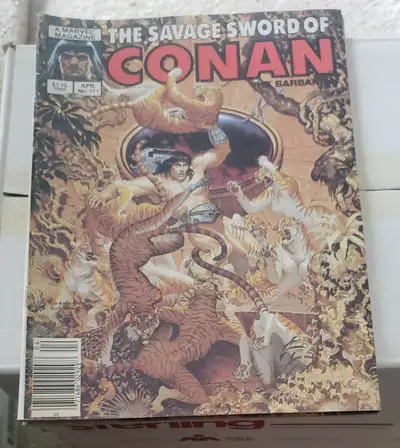 Savage Sword of Conan comics 111 and 116, View more