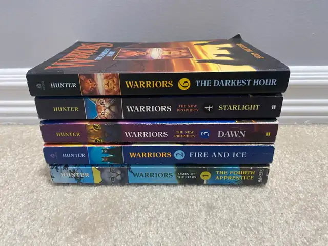 Erin Hunter Warrior books628632574704661222