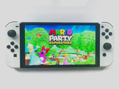 NINTENDO SWITCH OLED WITH GAMES! I MARIO I POKEMON I ZELDA, View more