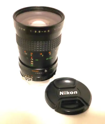 MAKINON  MC AUTO LENS NIKON-F-MOUNT F3.5-4.5 28-80mm ZOOM/MACRO, View more
