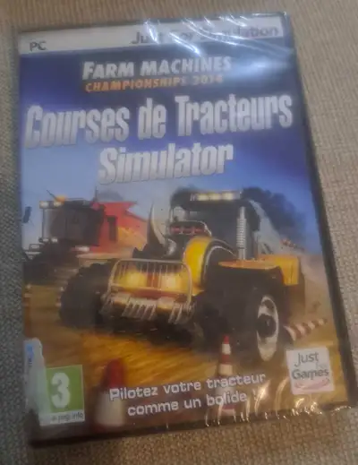 Jeu Courses de tracteurs simulator PC NEUF, View more