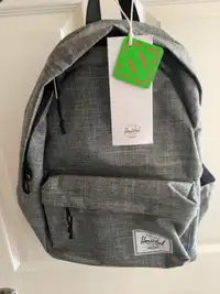 HERSCHEL Classic XL Crosshatch Grey 26 ltr Backpack New with tag